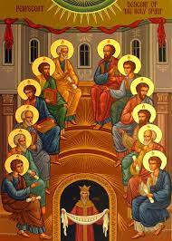 The Feast of Pentecost-Divine Liturgy served in church
