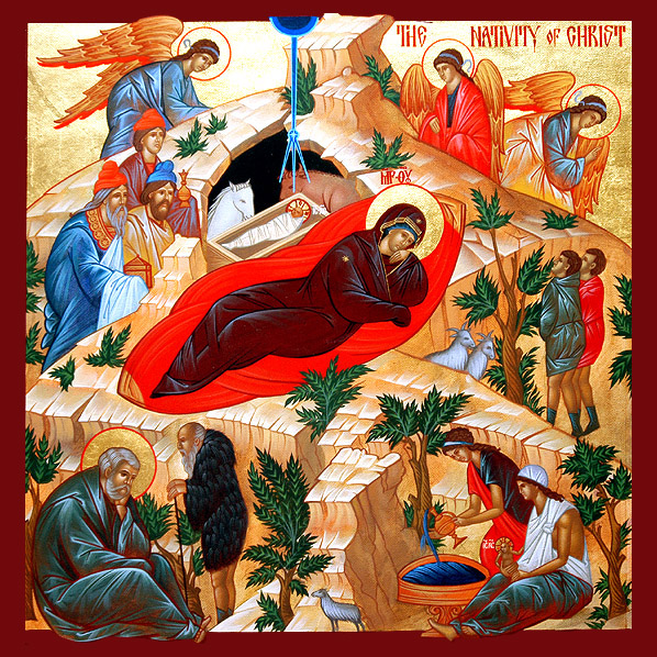 Festal Nativity Icon: short homily