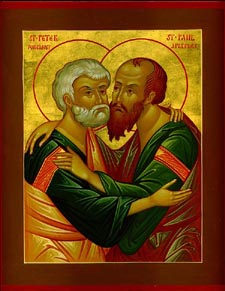 Feast of the Holy, Glorious, and All-Praised Leaders of the Apostles, Peter and Paul